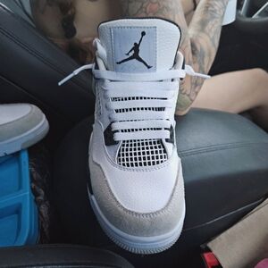 Air Jordan 4 Retro 'Military Black' DH6927-111 Performance Basketball Sneak